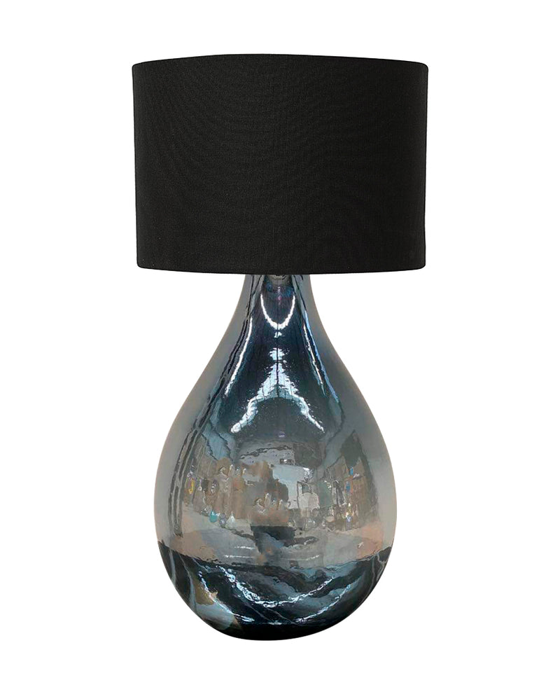 LÁMPARA LIVIER AZUL PETRÓLEO LUSTRE