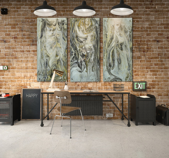 SET ARK VÉRTICE TABACO 3 PZAS