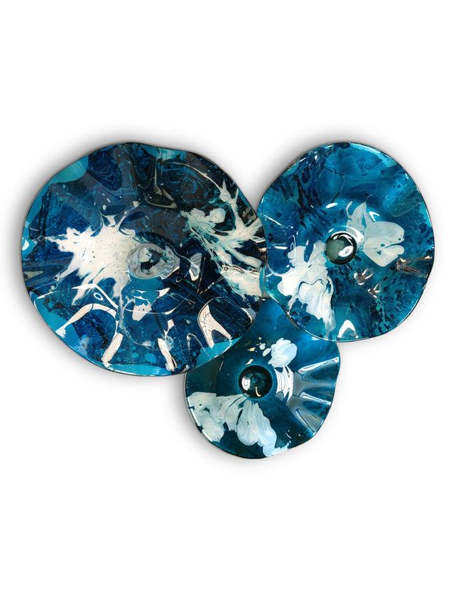 JGO PLATÓN ONDULADO AGUAMARINA AQUA