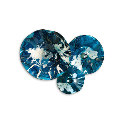 JGO PLATÓN ONDULADO AGUAMARINA AQUA