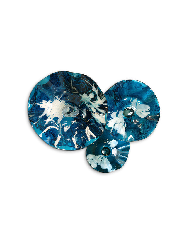 JGO PLATÓN ONDULADO AGUAMARINA AQUA