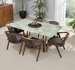COMEDOR INVICTUS 110X180 ARK ORIGINAL CON 6 SILLAS LUANA