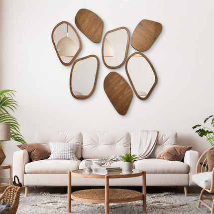 SET ESPEJOS ALICIA 7 PZAS