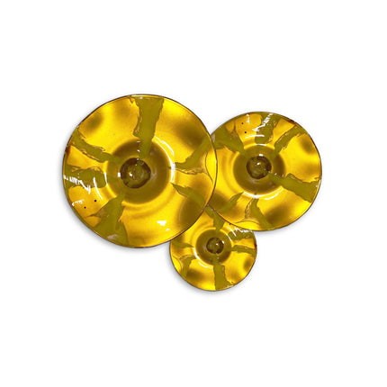 JGO PLATÓN ONDULADO AMARILLO FLOR