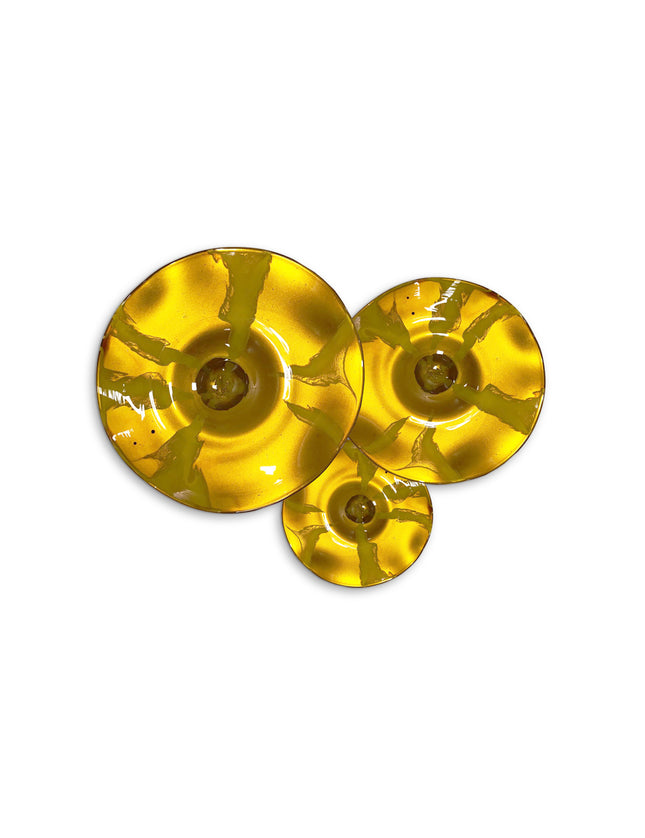 JGO PLATÓN ONDULADO AMARILLO FLOR