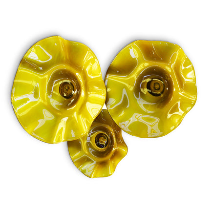 JGO PLATÓN ONDULADO AMARILLO SÓLIDO