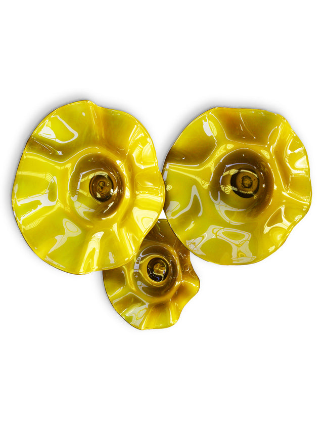 JGO PLATÓN ONDULADO AMARILLO SÓLIDO