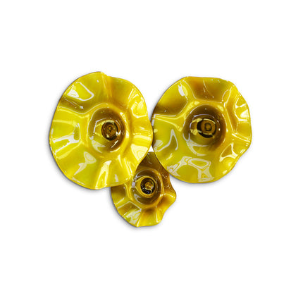 JGO PLATÓN ONDULADO AMARILLO SÓLIDO