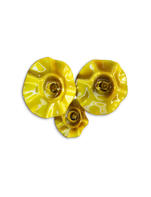 JGO PLATÓN ONDULADO AMARILLO SÓLIDO