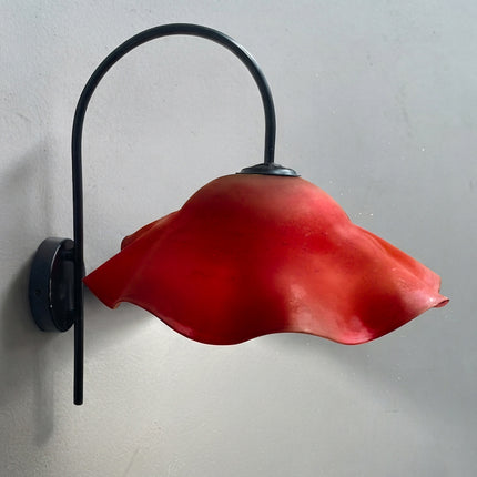 LÁMPARA DE PARED LIRA ROJA APLIQUES ARCO