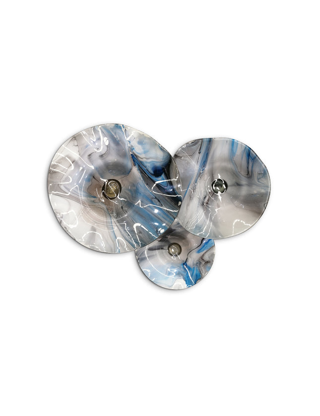 JGO PLATÓN ONDULADO ARK GRIS CON AZUL