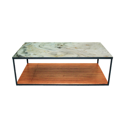 MESA DE CENTRO DE METAL "ATLANTIS"