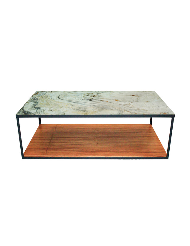 MESA DE CENTRO DE METAL "ATLANTIS"