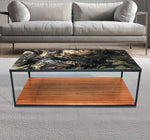 MESA DE CENTRO DE METAL "ATLANTIS"