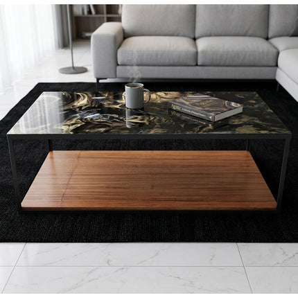 MESA DE CENTRO DE METAL "ATLANTIS"