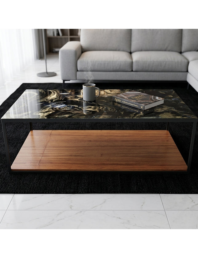 MESA DE CENTRO DE METAL "ATLANTIS"