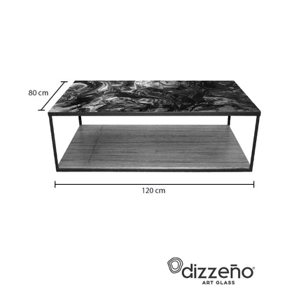 MESA DE CENTRO DE METAL "ATLANTIS"