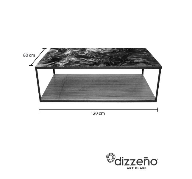 MESA DE CENTRO DE METAL "ATLANTIS"