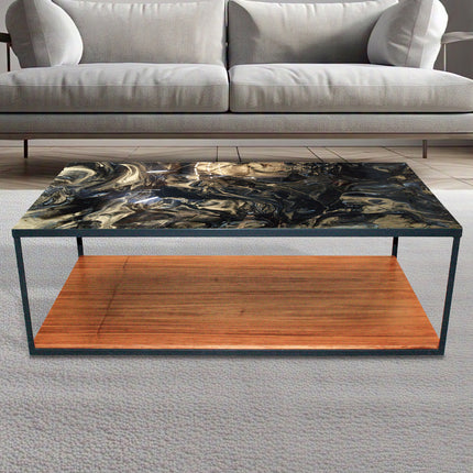 MESA DE CENTRO DE METAL "ATLANTIS"