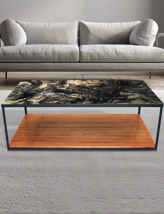 MESA DE CENTRO DE METAL "ATLANTIS"