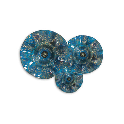 JGO PLATÓN ONDULADO AVEJENTADO AGUAMARINA