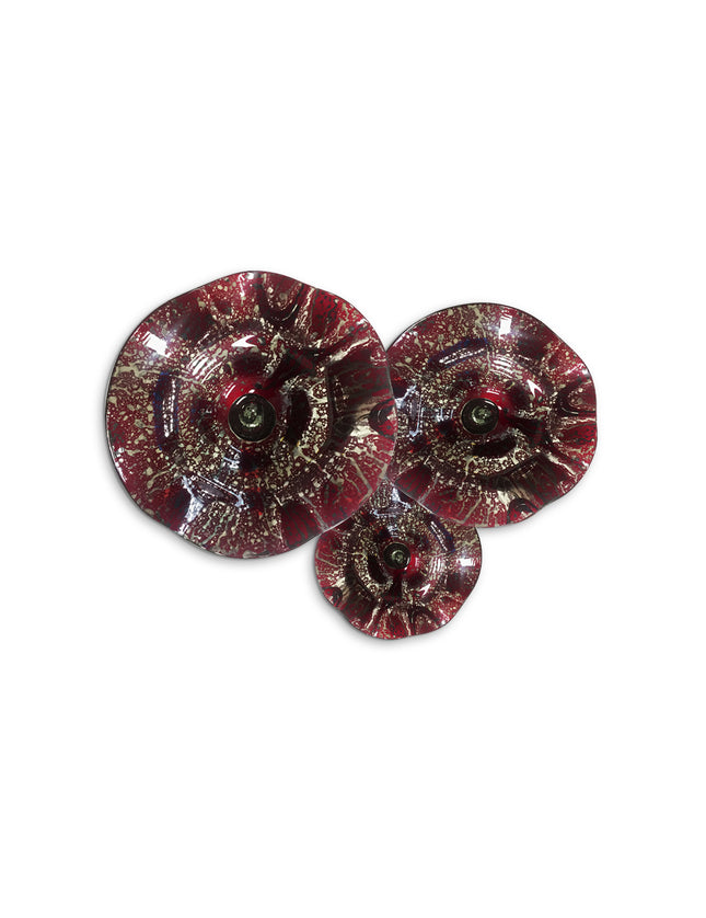 JGO PLATÓN ONDULADO AVEJENTADO ROJO