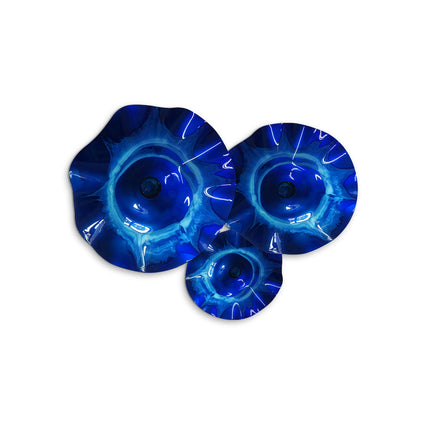 JGO PLATÓN ONDULADO AZUL DONA