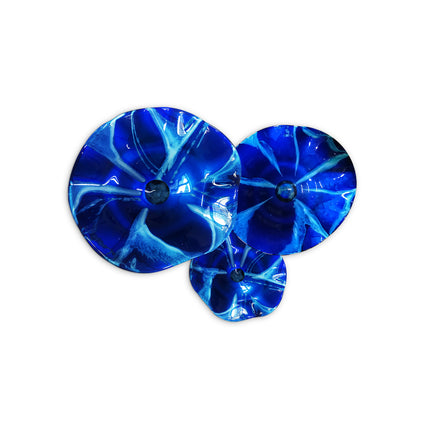 JGO PLATÓN ONDULADO AZUL FLOR