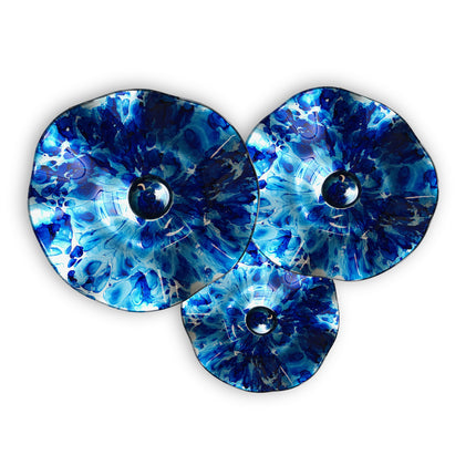 JGO PLATÓN ONDULADO AZUL PLATINO