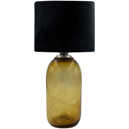 LÁMPARA BALA MINI ÁMBAR TRASLÚCIDO