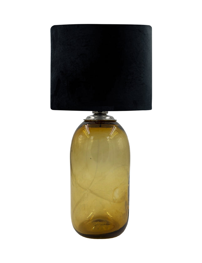 LÁMPARA BALA MINI ÁMBAR TRASLÚCIDO