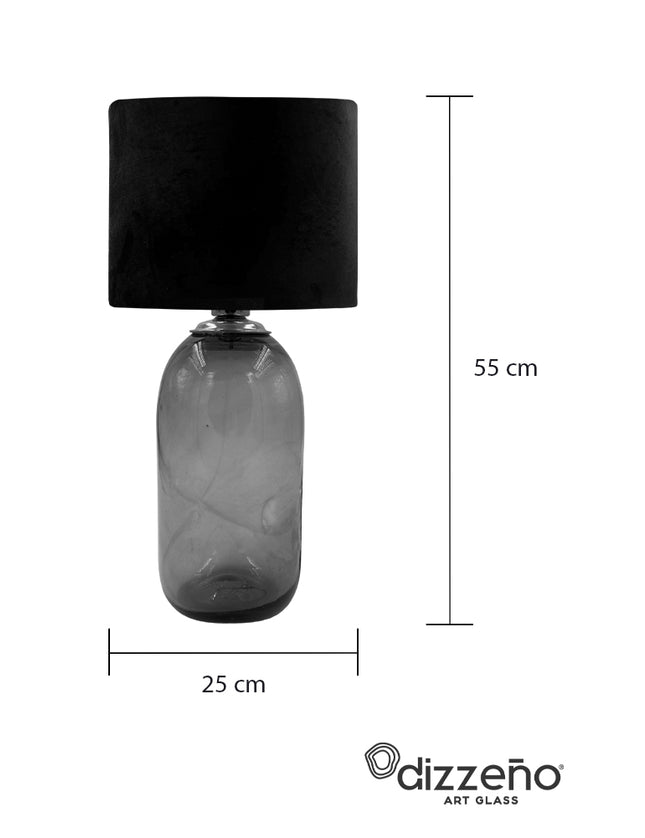 LÁMPARA BALA MINI ÁMBAR TRASLÚCIDO