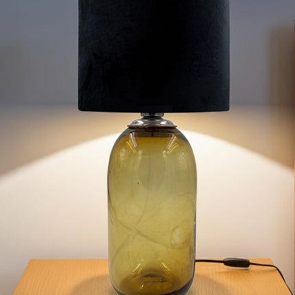 LÁMPARA BALA MINI ÁMBAR TRASLÚCIDO