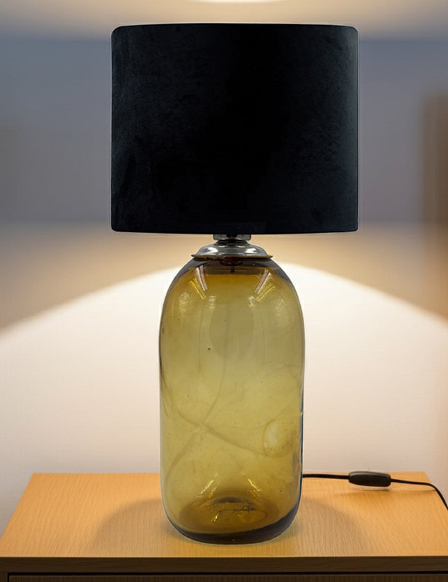 LÁMPARA BALA MINI ÁMBAR TRASLÚCIDO