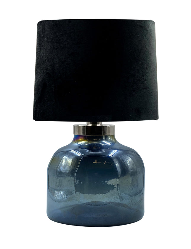 LÁMPARA BALERO CHICO JUMBO AZUL PETRÓLEO LUSTRE