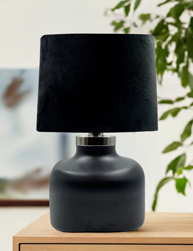 LÁMPARA BALERO CHICO JUMBO NEGRO MATE