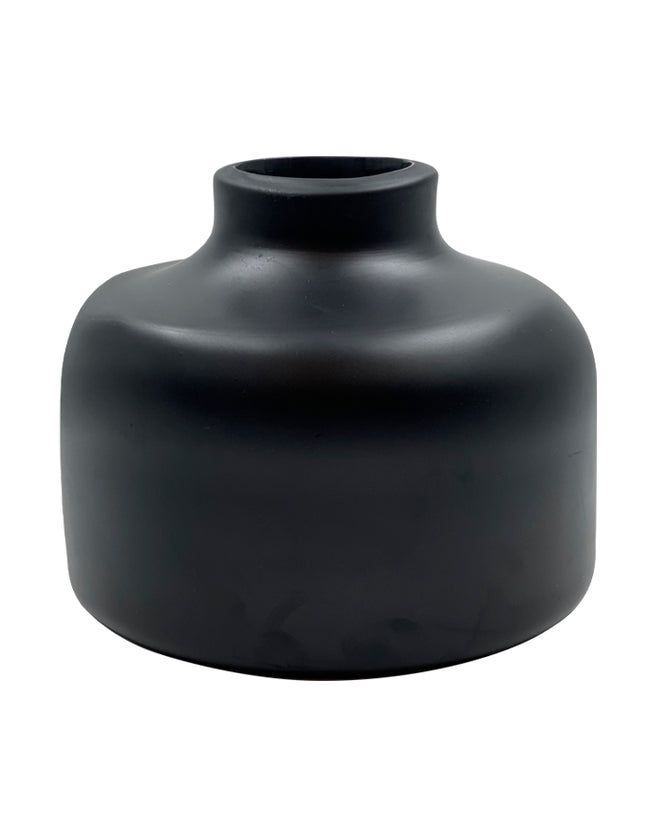 JARRÓN BALERO CH JUMBO NEGRO MATE