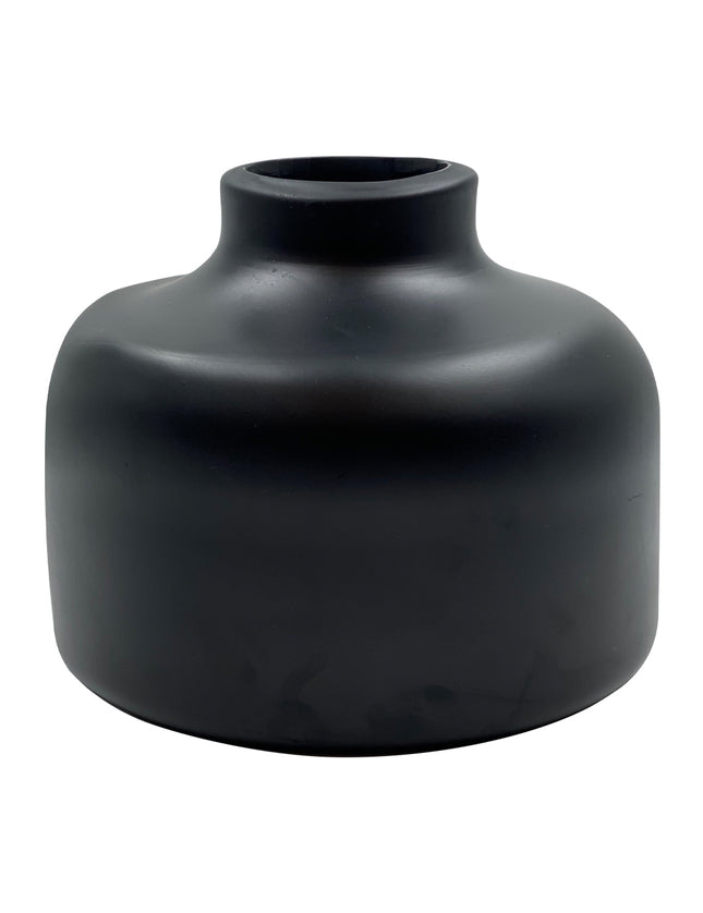 JARRÓN BALERO CH JUMBO NEGRO MATE