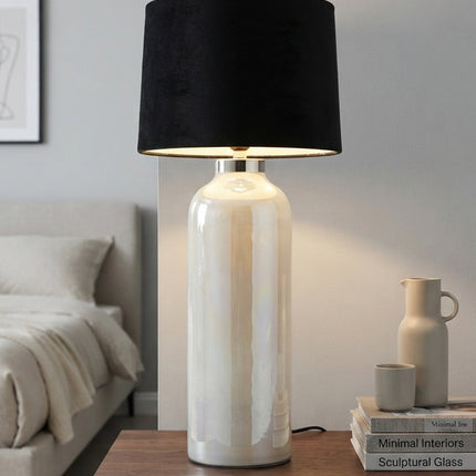 LÁMPARA BALERO GDE BLANCO LUSTRE