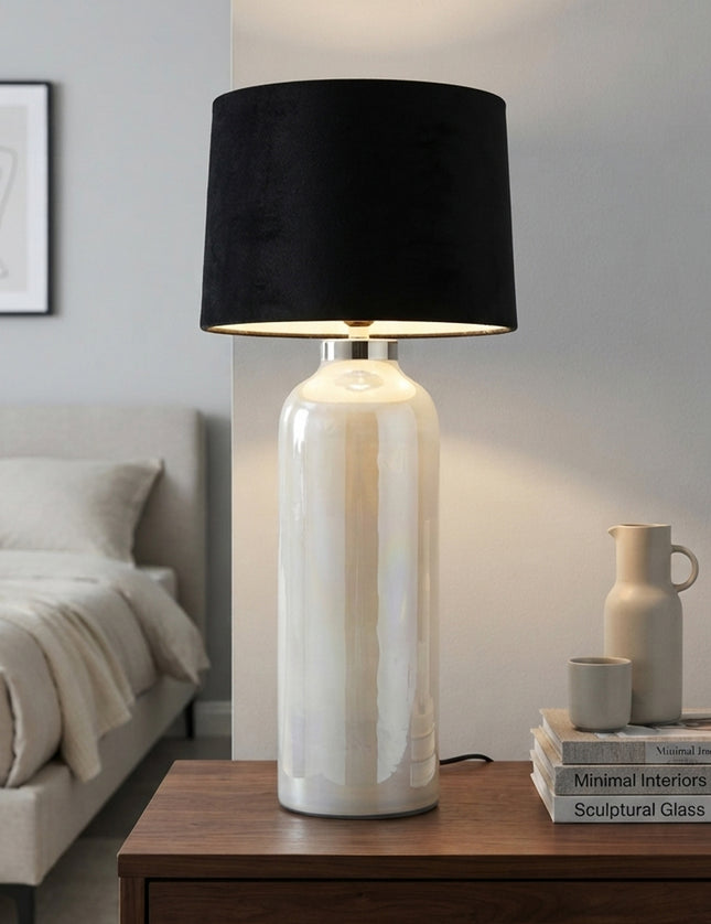 LÁMPARA BALERO GDE BLANCO LUSTRE