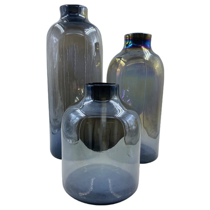 SET JARRONES BALERO LUSTRE 3 PZAS