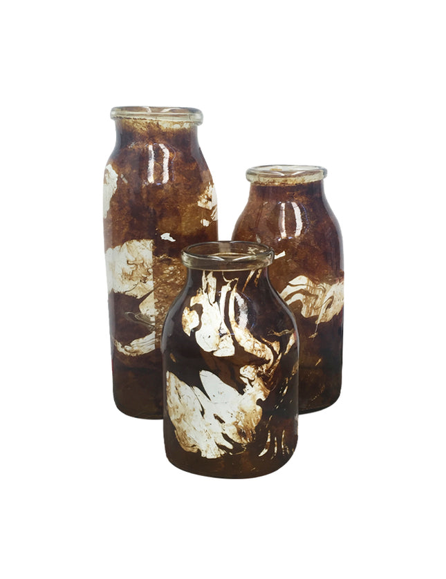 SET JARRONES BALERO C/RELESSE 3 PZAS