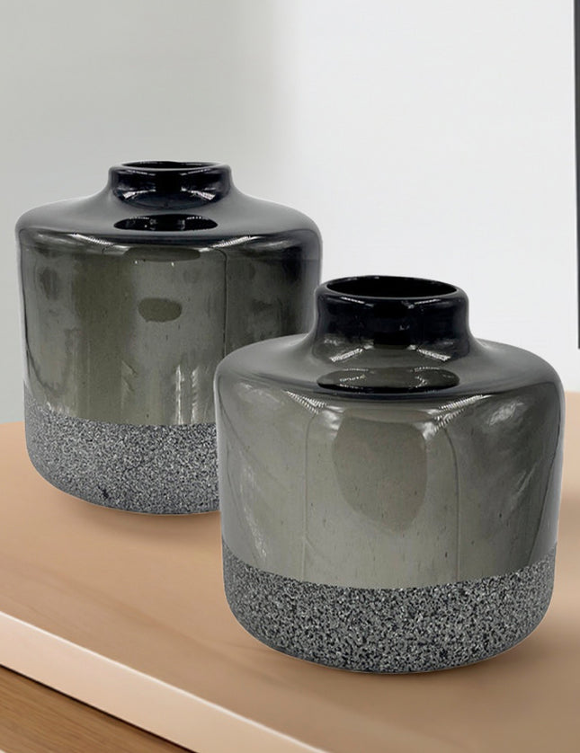 SET BALERO JUMBO NEGRO HUMO STONE 2 PZAS