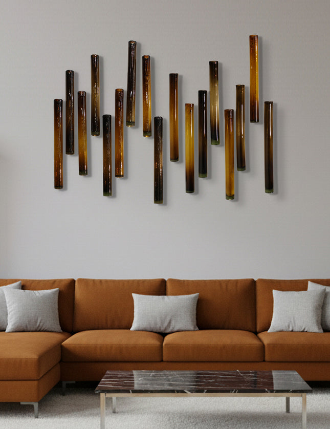 SET BAMBOO VISO 17 PZAS ÁMBAR