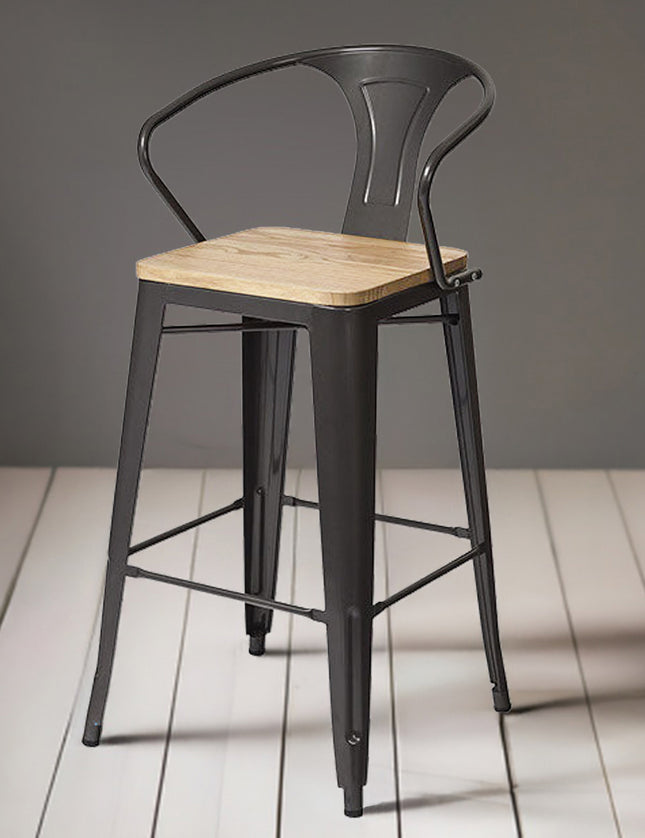 BANCO BOLTON YORK CON RESPALDO Y ASIENTO DE MADERA