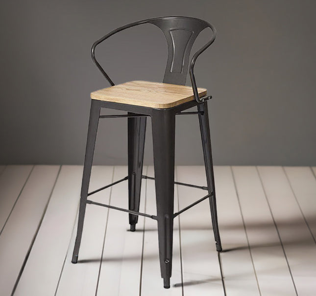 BANCO BOLTON YORK CON RESPALDO Y ASIENTO DE MADERA