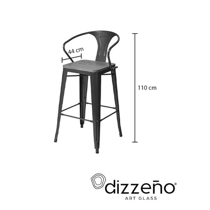 BANCO BOLTON YORK CON RESPALDO Y ASIENTO DE MADERA