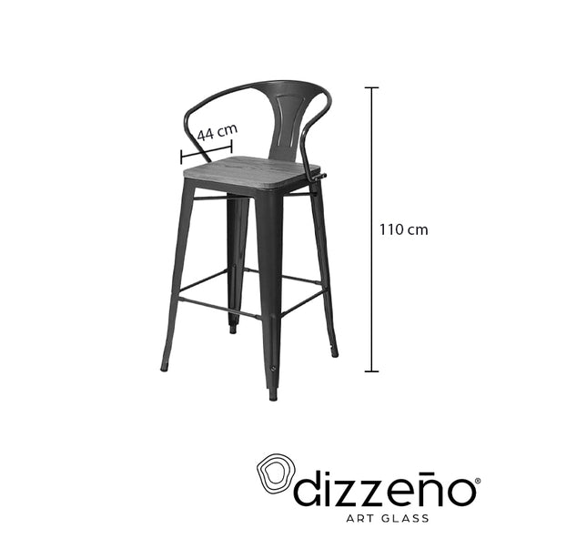 BANCO BOLTON YORK CON RESPALDO Y ASIENTO DE MADERA