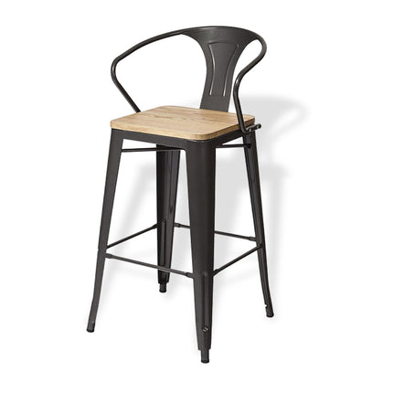 BANCO BOLTON YORK CON RESPALDO Y ASIENTO DE MADERA