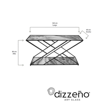 CREDENZA DE METAL "BARCELONA"
